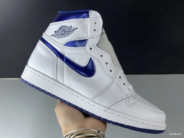 jordan og navy'' high 1234 GoodFit ''metallic 1 air 555088- retro 0523